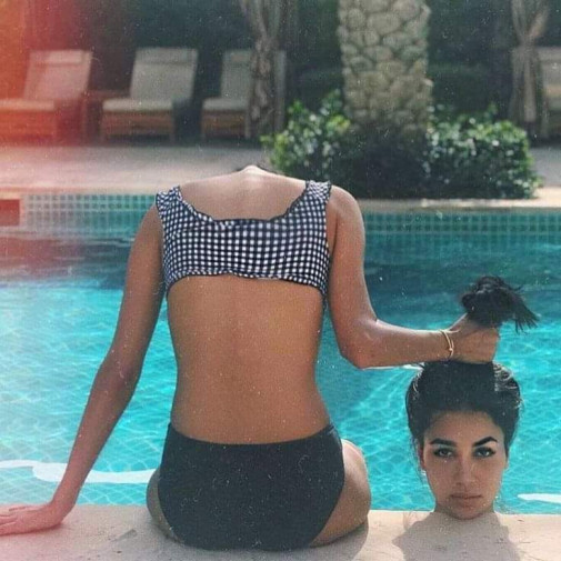 (: